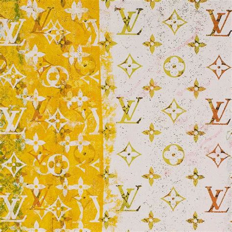 yellow lv|aesthetic yellow louis vuitton background.